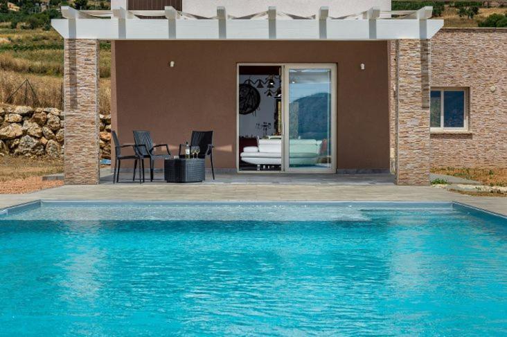 Villa Miro, Stupenda Villa Con Piscina Privata Castellammare del Golfo Bagian luar foto