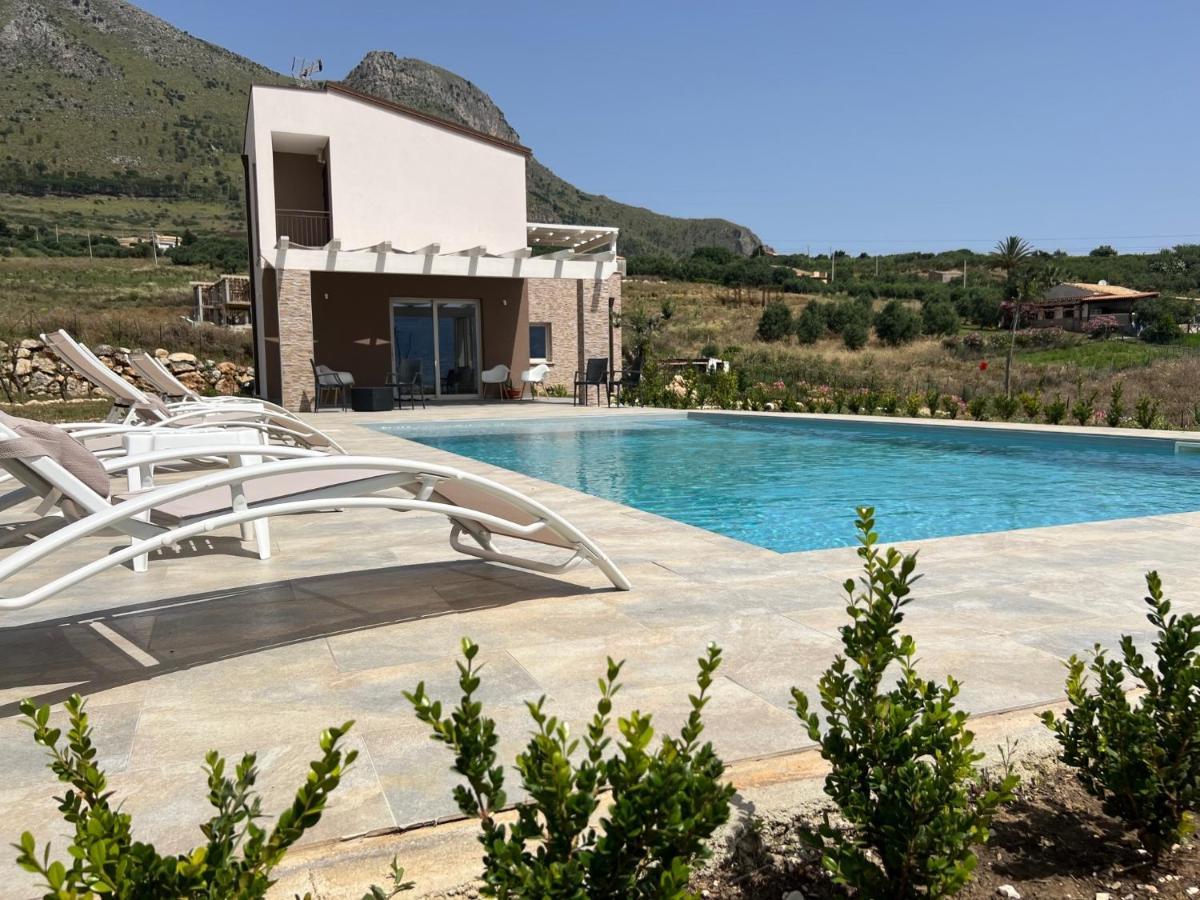 Villa Miro, Stupenda Villa Con Piscina Privata Castellammare del Golfo Bagian luar foto