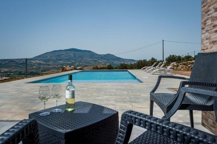 Villa Miro, Stupenda Villa Con Piscina Privata Castellammare del Golfo Bagian luar foto